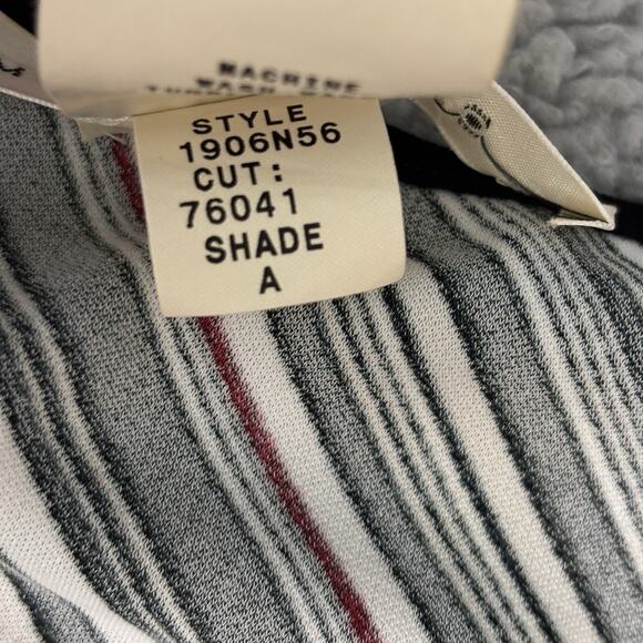 Max Studio y2k Womens Striped Dress Size Medium Retro Hippie Made USA vintage - Picture 13 of 15